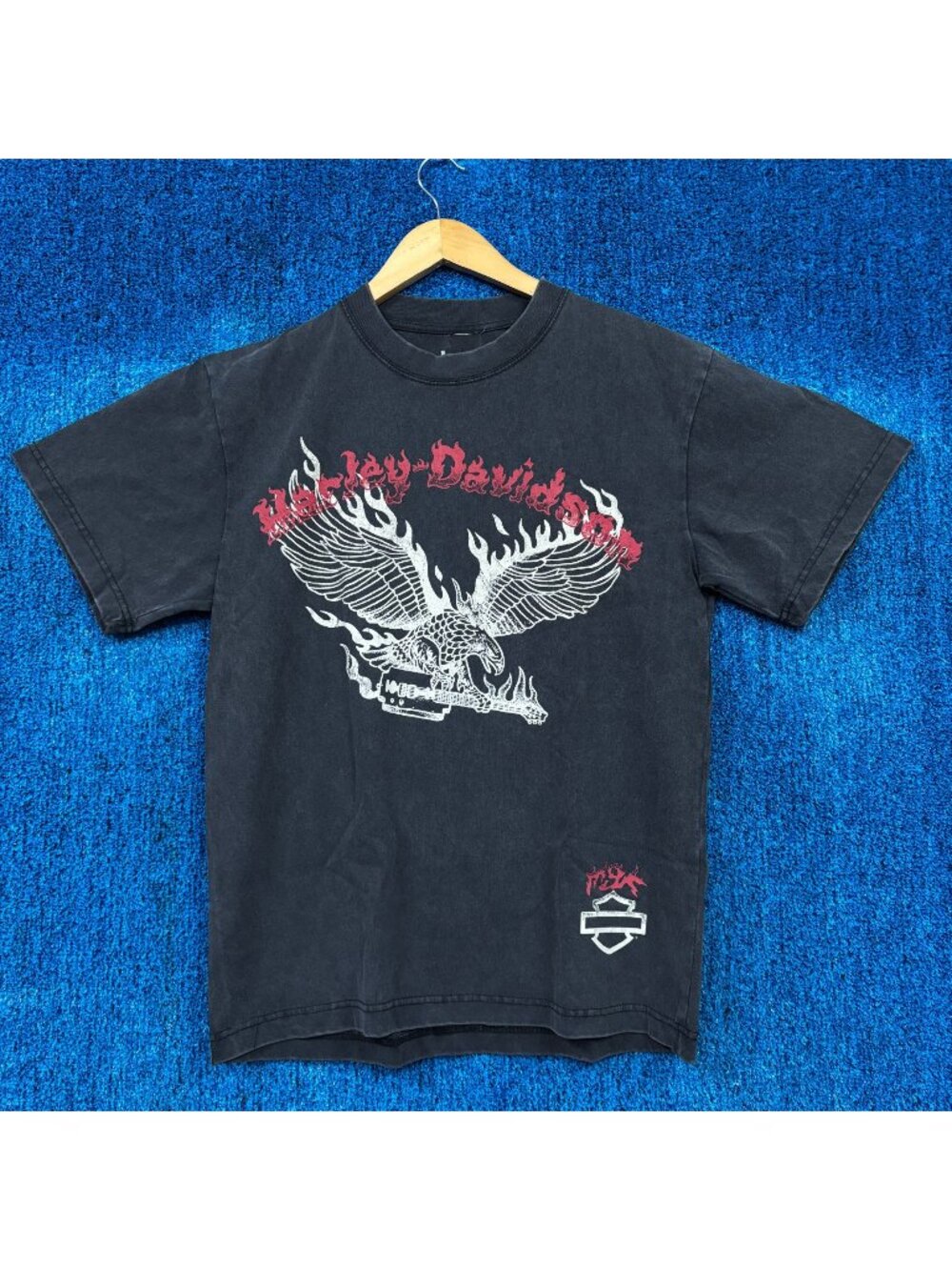 Harley-Davidson Motorcycle x Machine Gun Kelly Rock T-Shirt Size Small